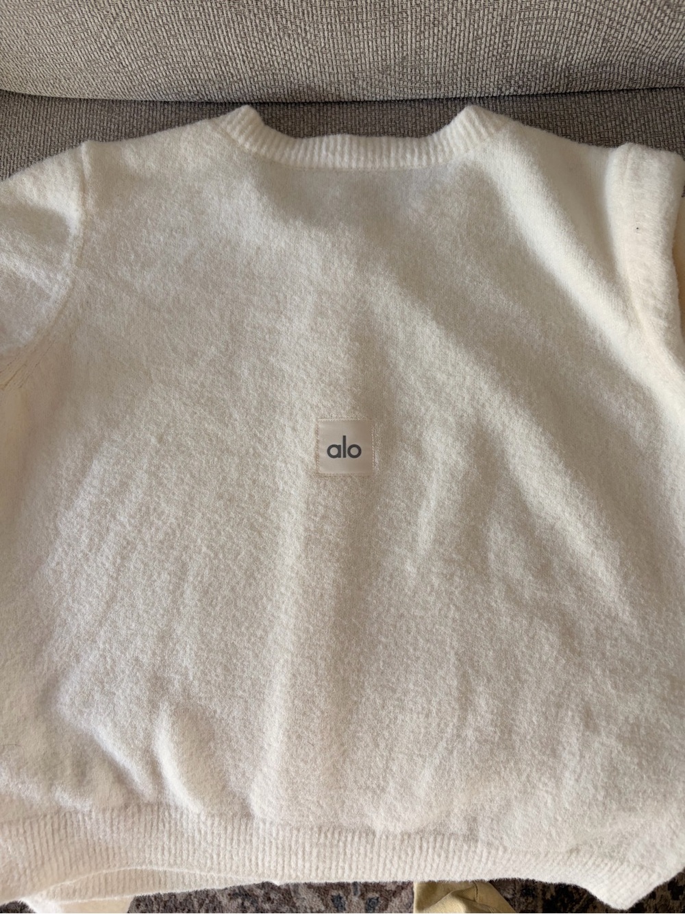 Alo White Cardigan